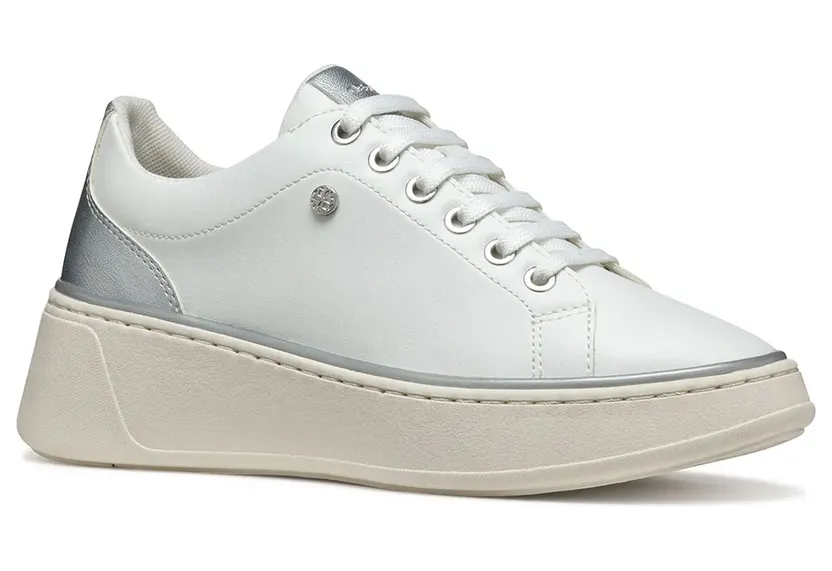 Geox sneaker White / Silver (D55YHA054AJ-C0007)
