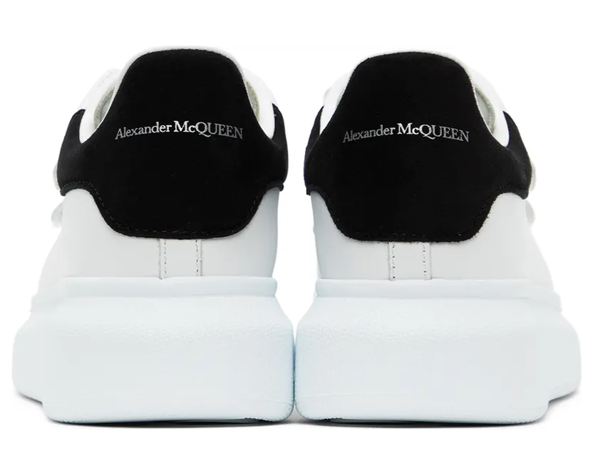 Alexander McQueen Kids White & Pink Oversized Velcro Sneakers (687070WHX12) (2)