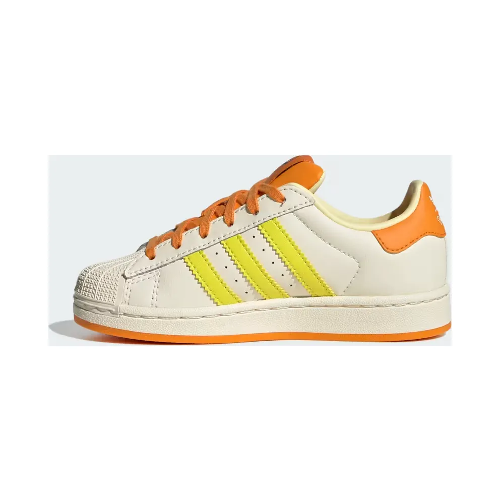adidas Pokémon Superstar II “Cream White / Shock Yellow / Bright Orange” (KJ5618)