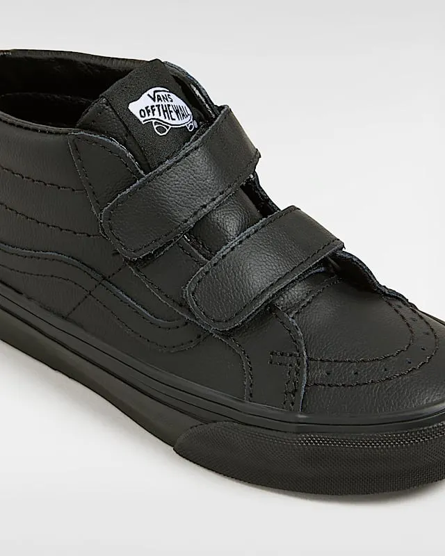 Vans Sk8-mid Reissue Kids’ Shoes Met Velcro Black (VN000CYBHF9)