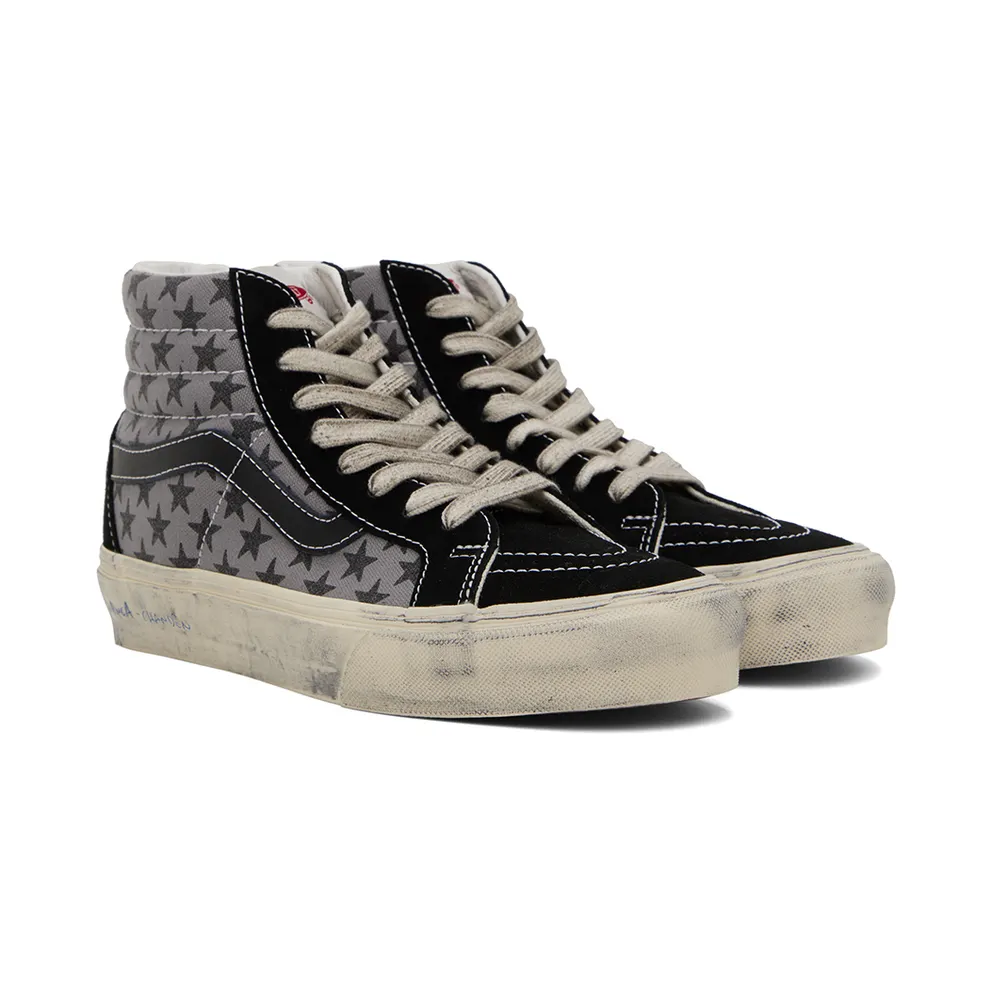 Vans Black & Gray White Chandôn Edition Sk8-Hi Reissue (VN0A4BVH82Q)