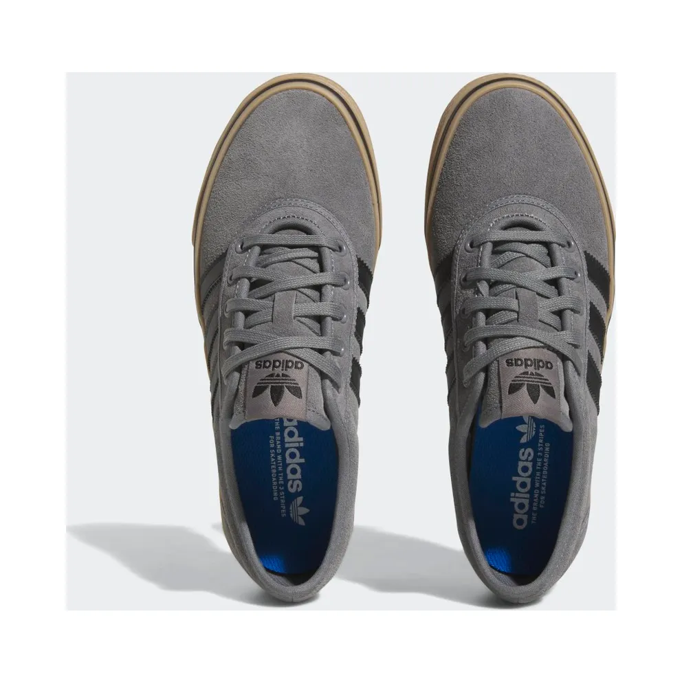 Adidas Adiease Grey Four / Core Black / Gum (GZ9456)