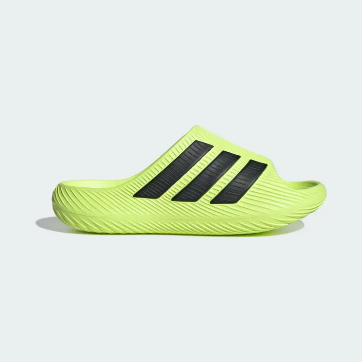 adidas Purechill Slides “Hi-Res Yellow / Core Black / Core Black” (KH6736)