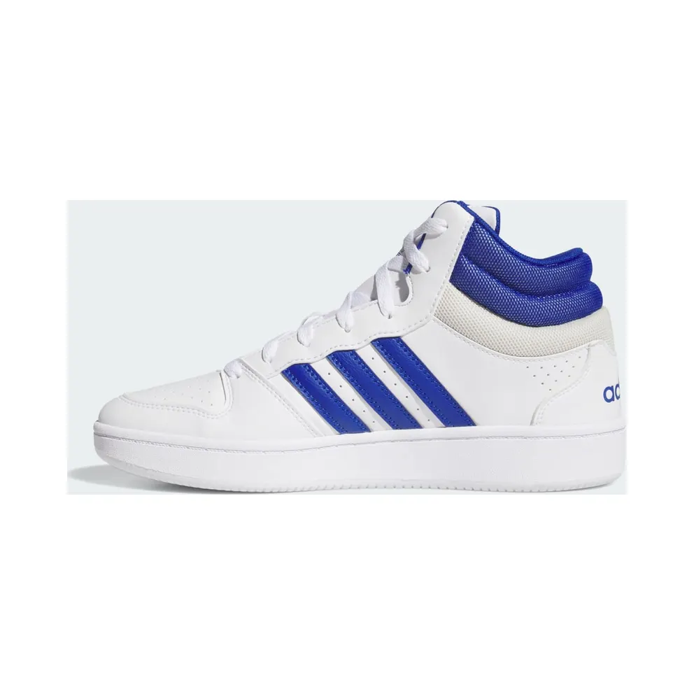 Adidas HOOPS MID CLASSIC Shoes Cloud White / Royal Blue / Orbit Grey (KI1034)