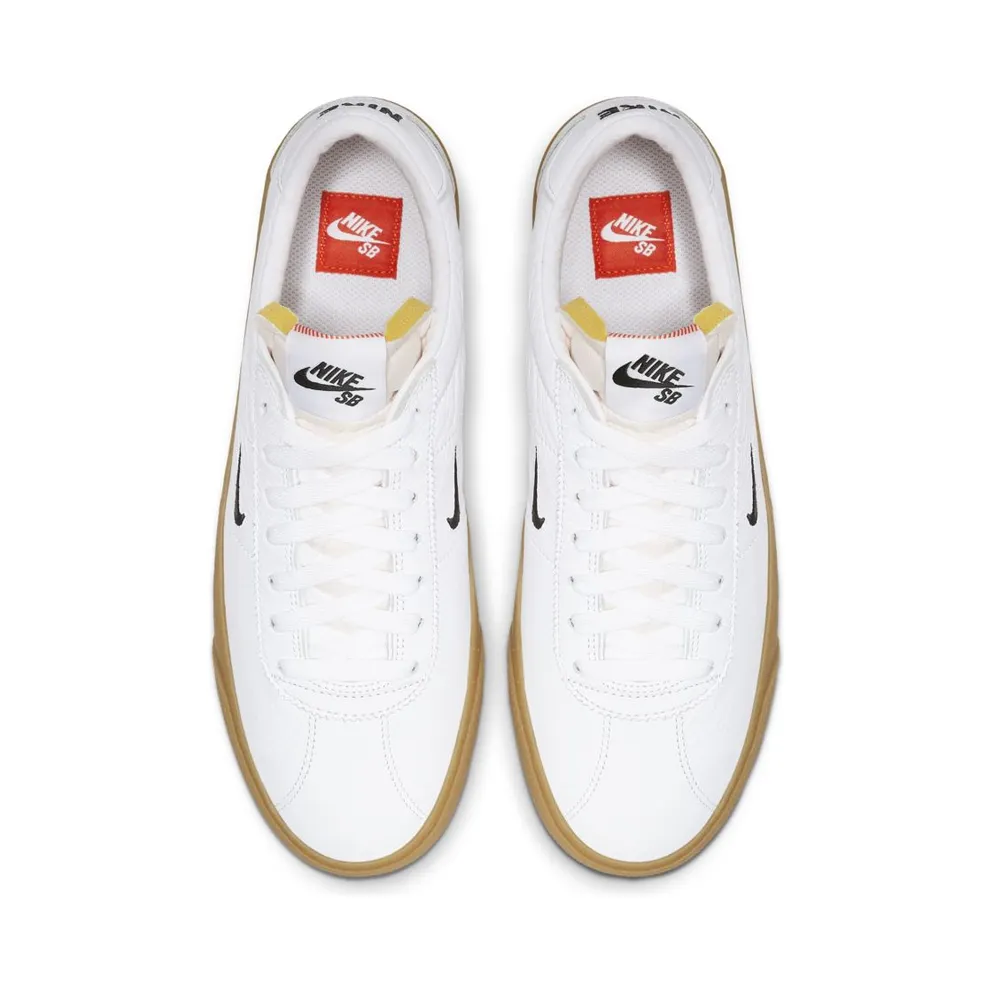 Nike SB Zoom Bruin Orange Label White Gum White/Black-White-Gum Light Brown (CD6750-100)