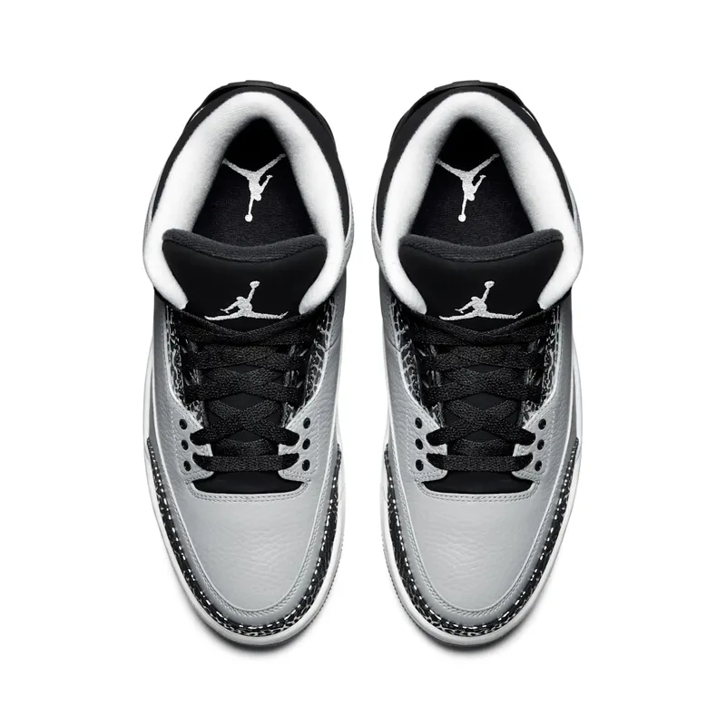 Jordan 3 Retro Wolf Grey Wolf Grey/Metallic Silver-Black-White (136064-004)
