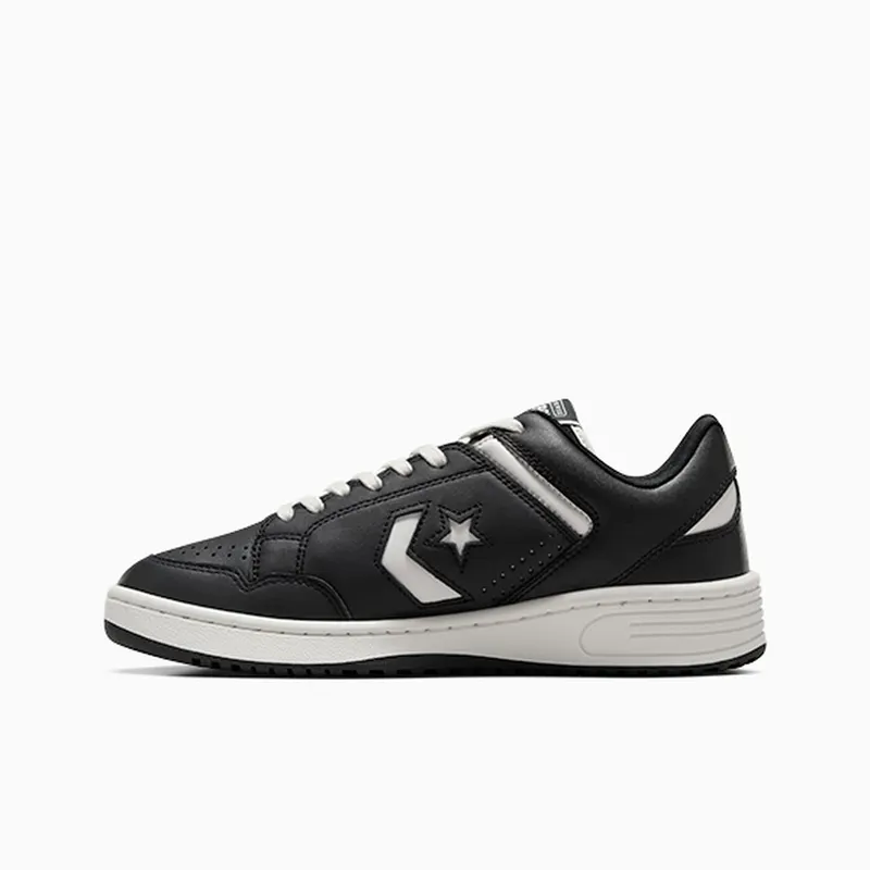 Converse Weapon Leather Black/Black/White (A12336C)