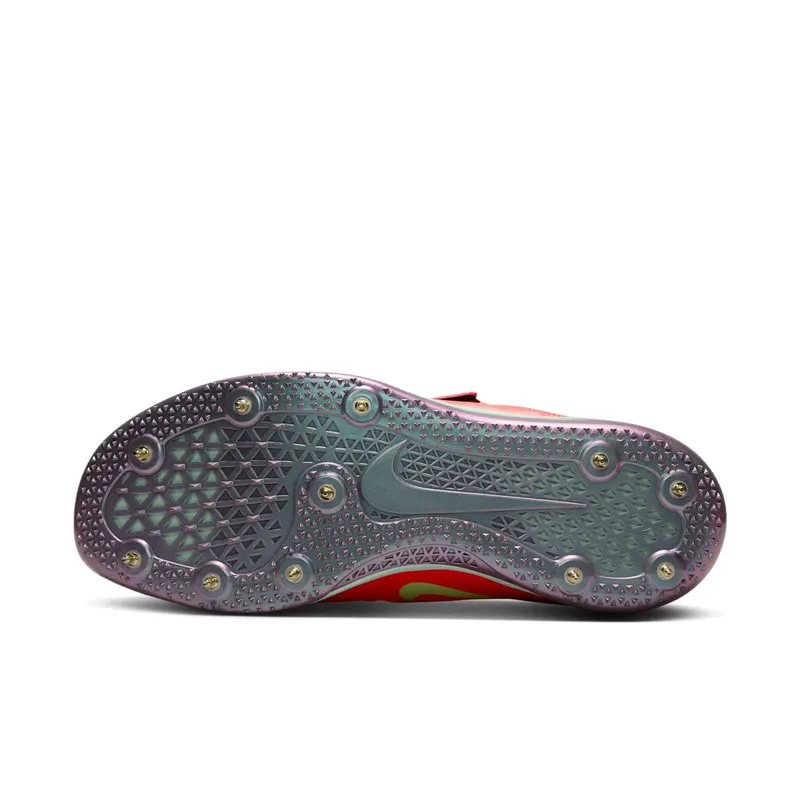 Nike High Jump Elite Bright Crimson Hyper Orange Lime Blast Washed Coral (FZ9636-600)