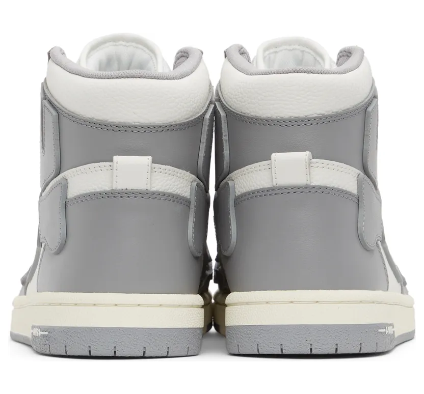 AMIRI White & Grey Hi Skel Top Sneakers (SS22MFS002) (4)