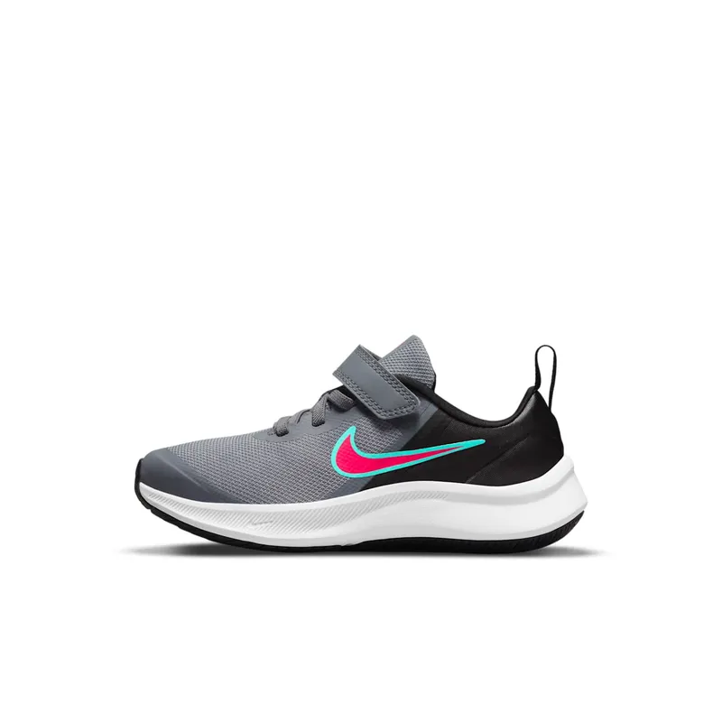 Nike Star Runner 3 Younger Kids’ Grey 50% Sustainable Materials (DA2777-008)