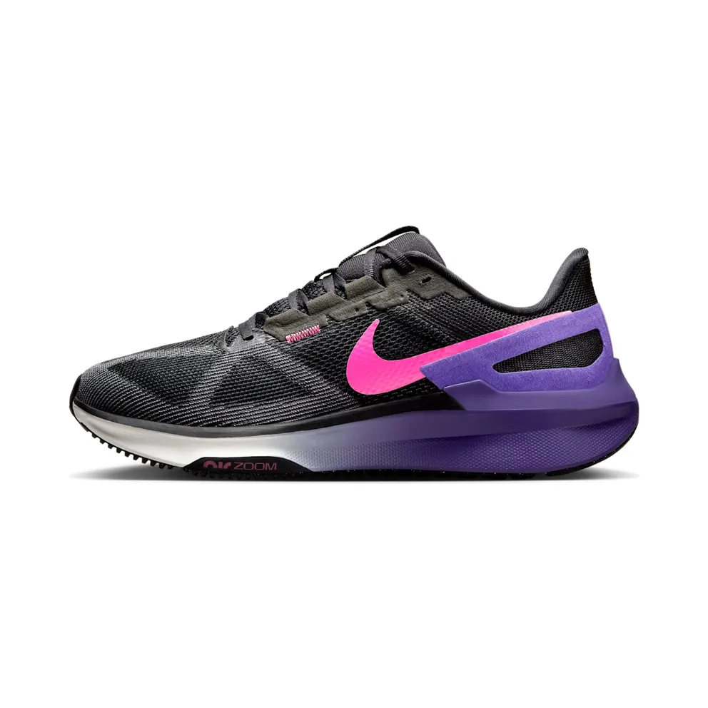 Nike Structure 25 Black Anthracite Field Purple Laser Fuchsia (DJ7883-010)