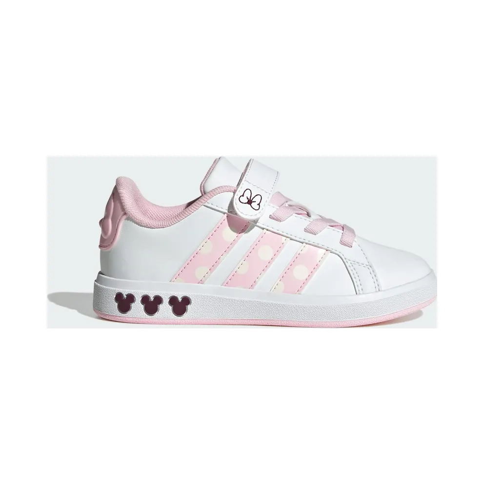 Adidas adidas Disney Minnie Mouse Grand Court Kids Cloud White / Clear Pink / Chalk White (JR8134)