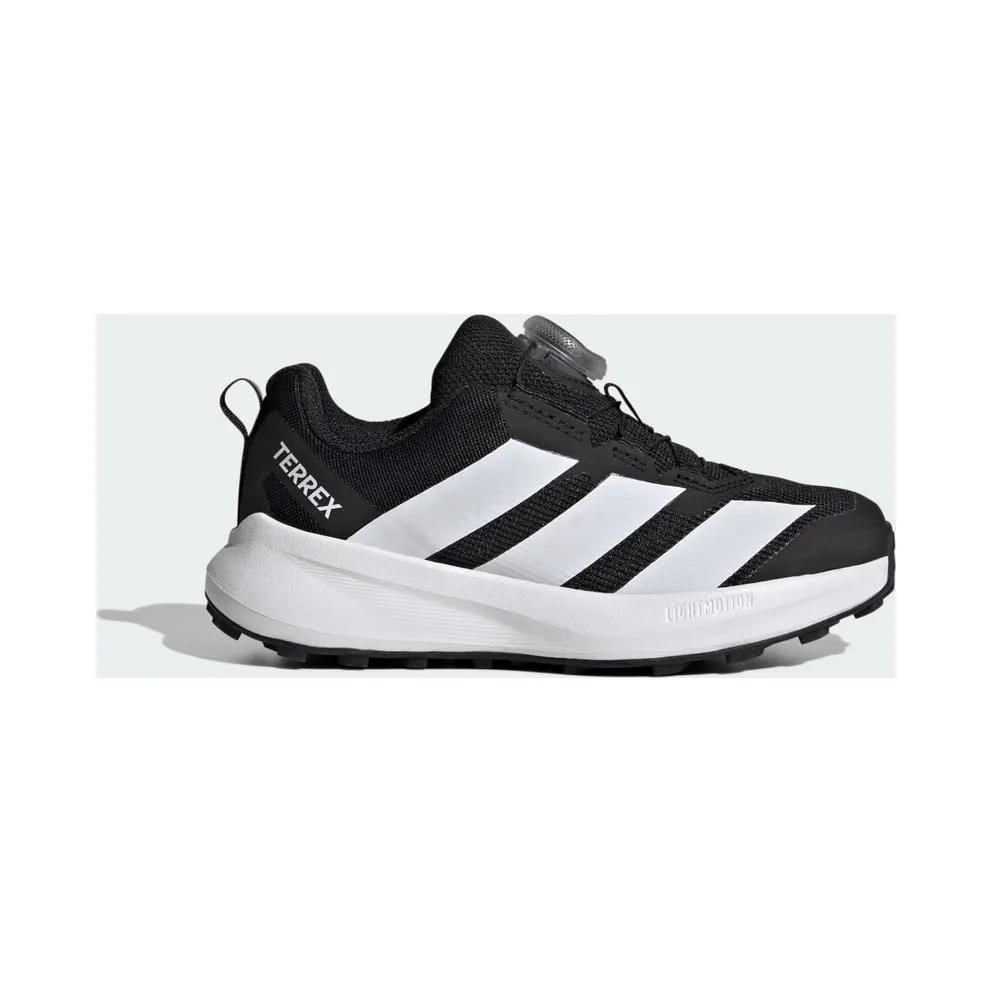Adidas Terrex Agravic BOA Trail Running Shoes Core Black / Cloud White / Semi Impact Orange (JR6632)