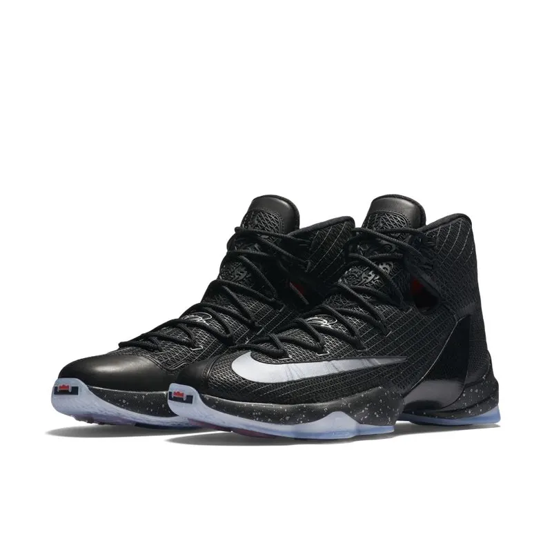 Nike LeBron 13 Elite Black Black/Black-Reflect Silver (831923-001)