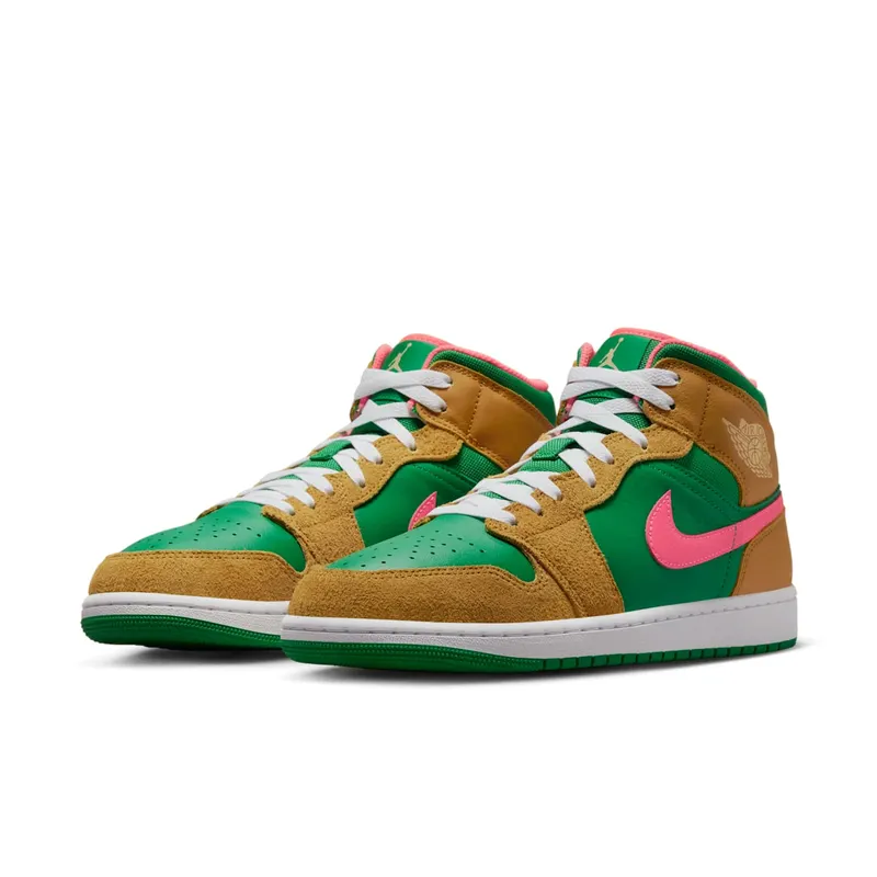Jordan 1 Mid SE Wheat Watermelon (DX4332-700)