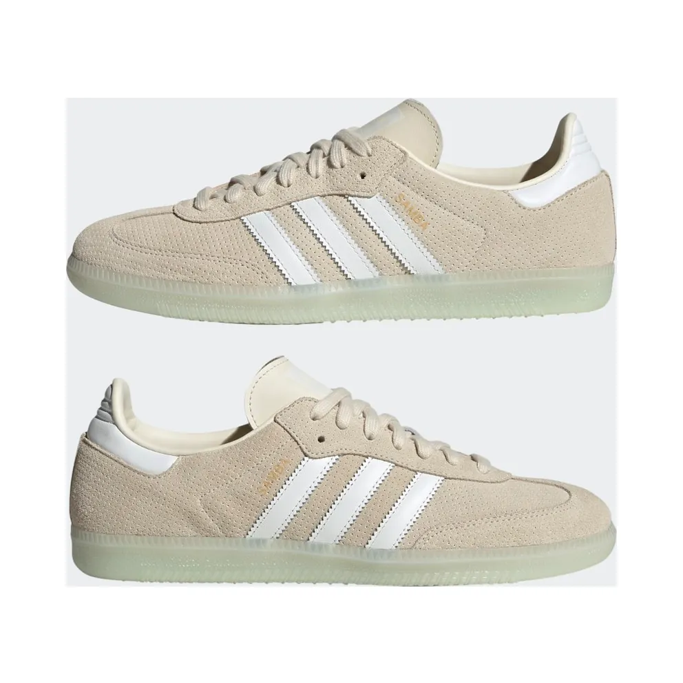 Adidas Samba OG Wonder White / Core White / Linen Green (HP7906)