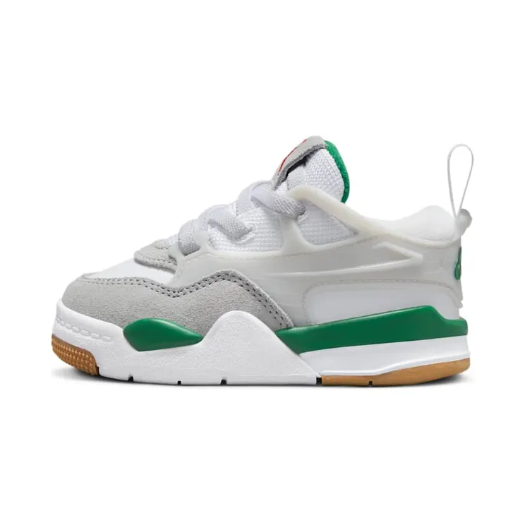 Jordan 4 RM TD “White / Neutral Grey / Wolf Grey / Pine Green” (FQ7937-103)