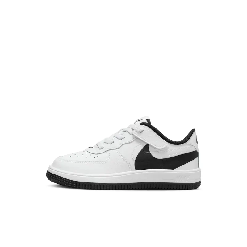 Nike Force 1 Low LV8 EasyOn White Black (FV7856-100)