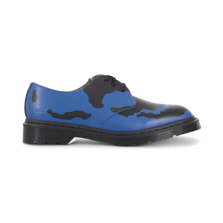 Dr. Martens 1461 3-Eye Shoe Supreme Skull Blue Black (42936400)