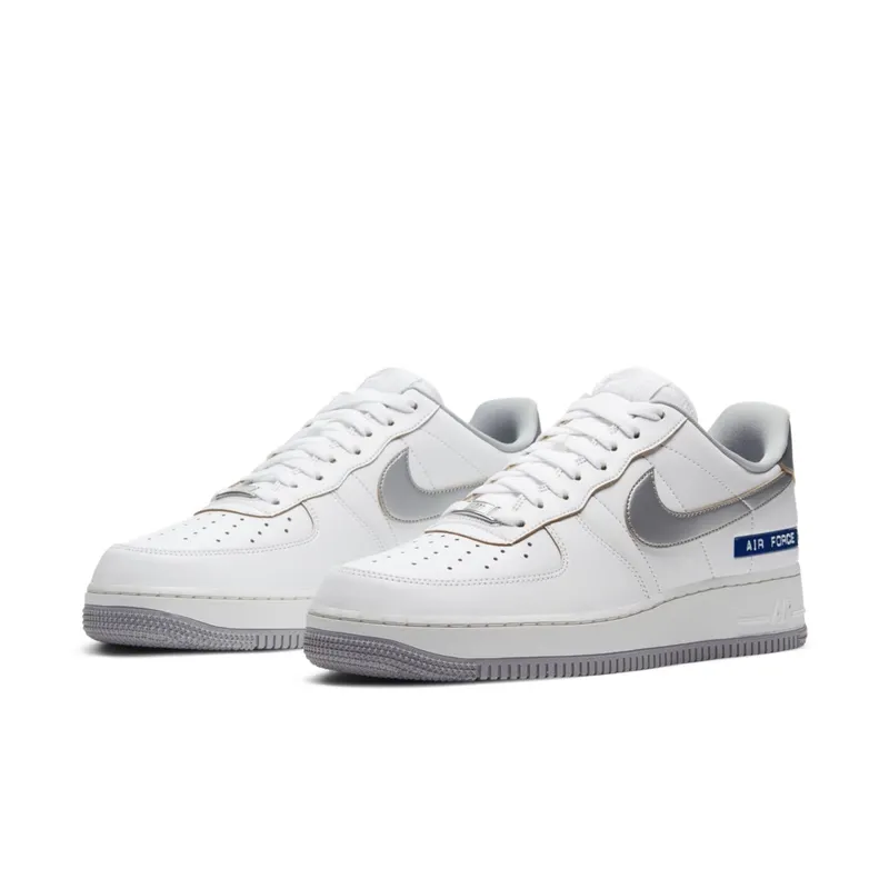Nike Air Force 1 Low Label Maker White White/Sail-Chutney-Metallic Silver (DC5209-100)