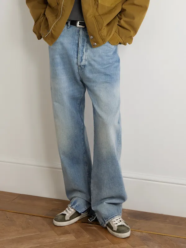 Golden Goose Super-Star Private EDT Distressed Suede Sneakers Green (GMF00101.F008228) (2)
