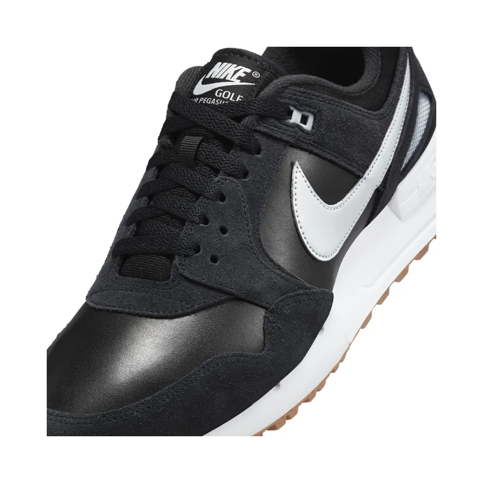 Nike Air Pegasus ’89 Golf “Black White Gum Medium Brown Wolf Grey” (FJ2245-004)