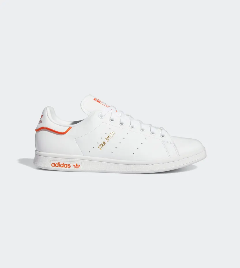 adidas Stan Smith Cloud White / Cloud White / Orange (GW0488)