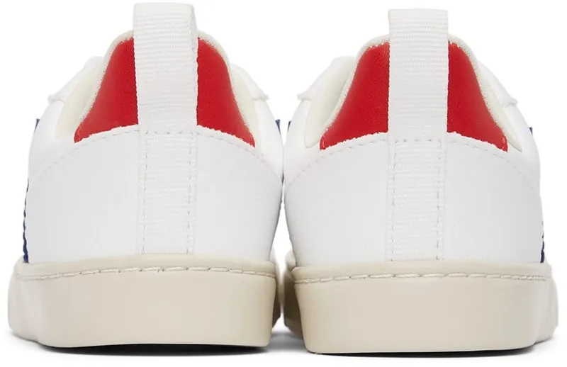 Veja Kids White & Navy Vegan V-10 Lace-Up (CX0712570)