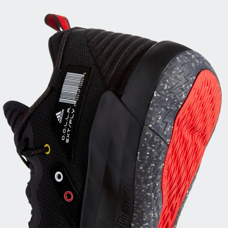 adidas Dame 7 EXTPLY: Opponent Advisory Core Black / Cloud White / Vivid Red (FY9939)