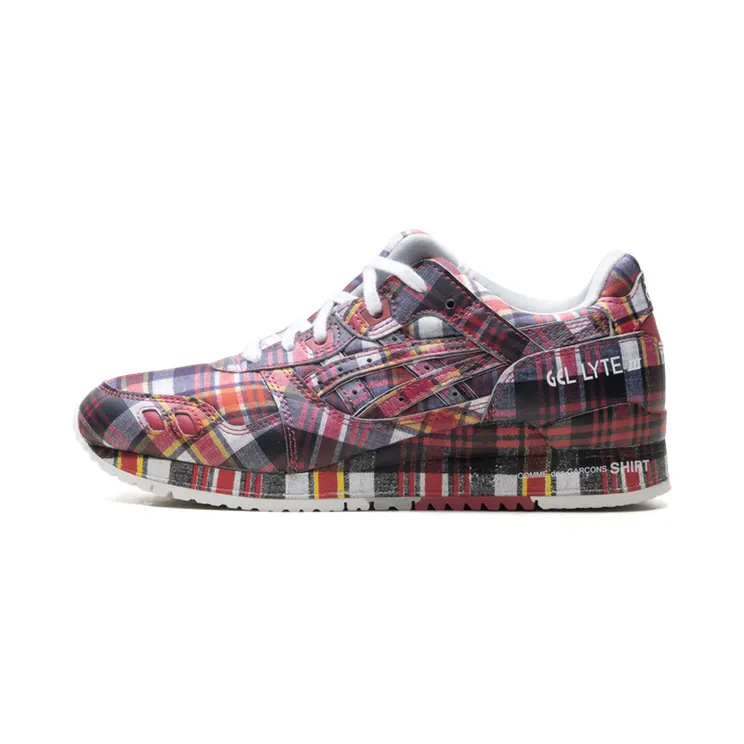 Asics Gel-Lyte 3 07 Remastered “Comme des Garçons SHIRT Red Plaid” (1203A824-600)