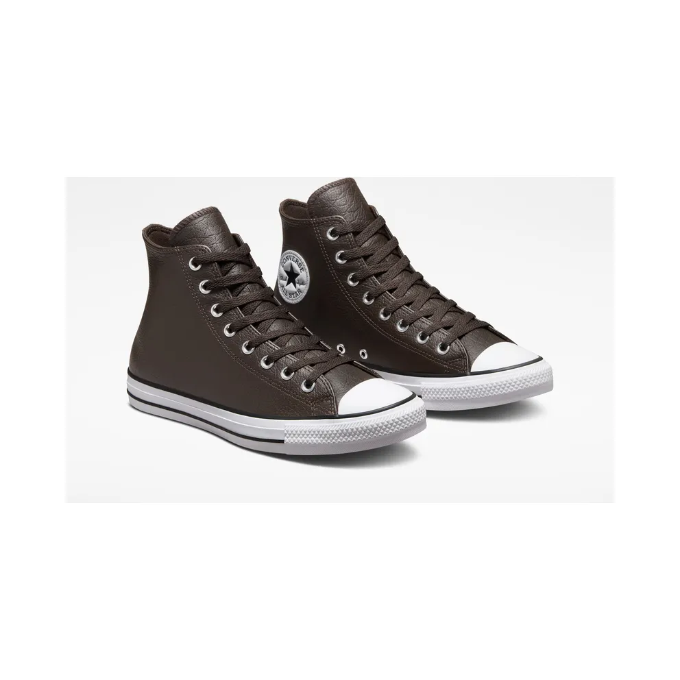 Converse Chuck Taylor All Star Tumbled Leather Velvet Brown/White/Black