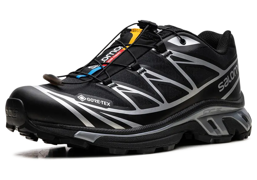 Salomon XT-6 Gore-Tex “Black/Grey”: droge voeten, strak silhouet (3)