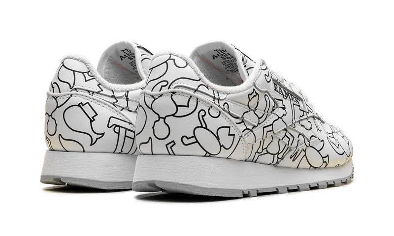 Reebok Eames Classic Leather Shoes Cloud White / Cloud White / Core Black (GY6393)