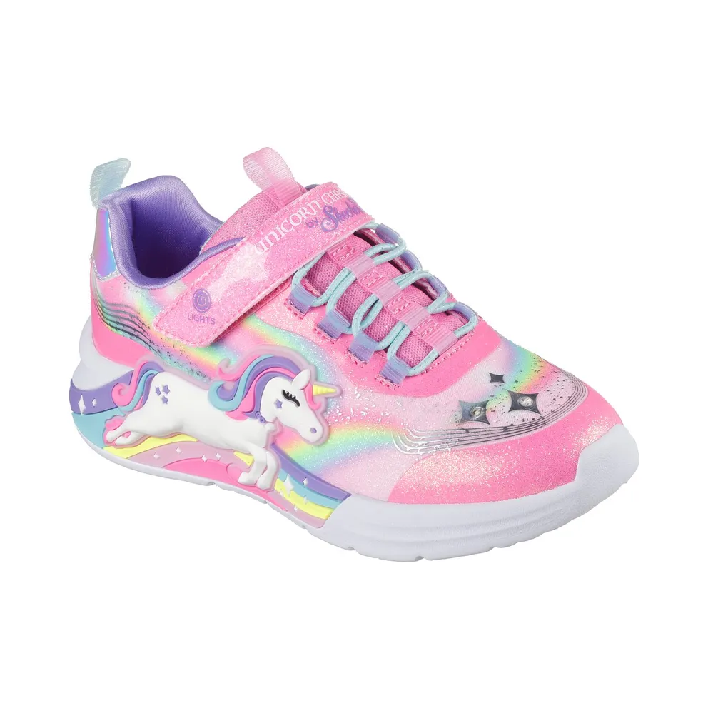 Skechers S-Lights: Unicorn Chaser Sneaker Pink