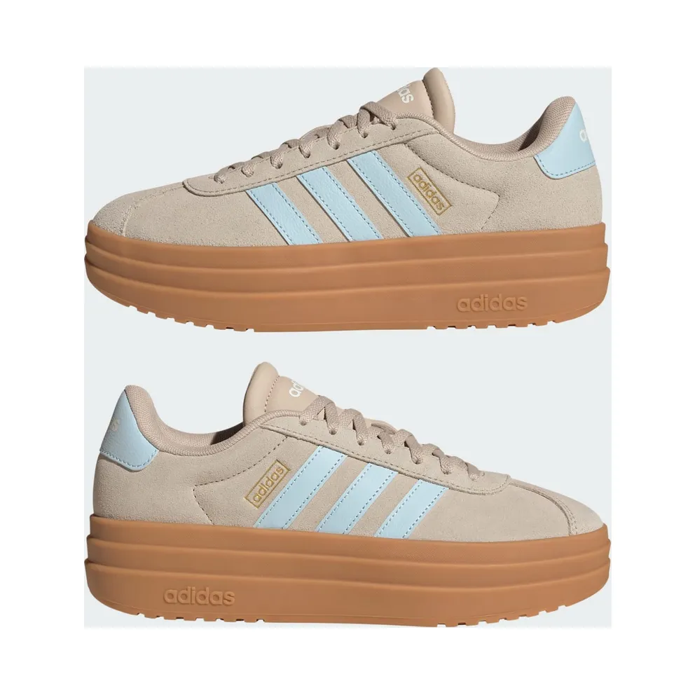 Adidas VL Court Bold Wonder Beige / Ice Blue / Gold Metallic (KH9460)