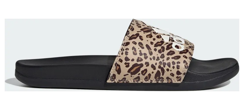 Adidas adilette Comfort Badslippers Core Black / Off White / Magic Beige (ID8502)