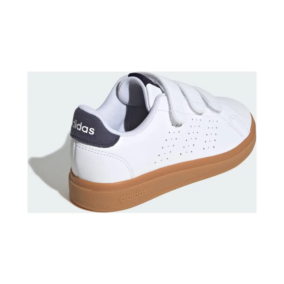 Adidas Advantage Base 2.0 Kids Cloud White / Shadow Navy / Gum (JI4194)