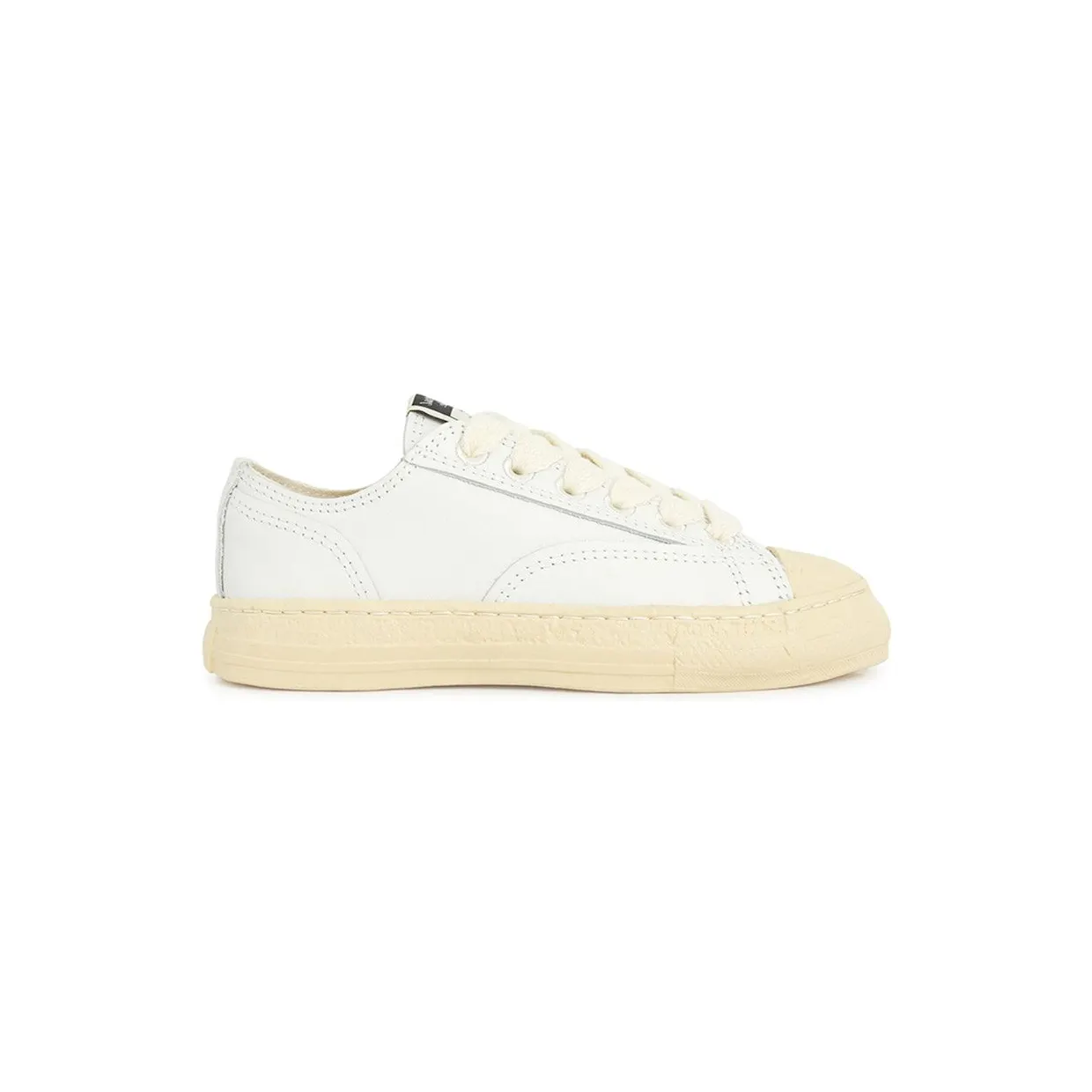 Maison Mihara Yasuhiro Trent Leather Low White (S14FW714-WHITE)