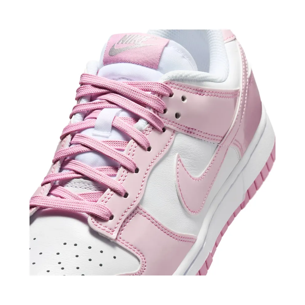 Nike Dunk Low – “White / Pink Rise / White / Metallic Silver” (IV5104-100)