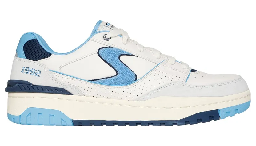 Skechers S-1992 CM “Natural / Light Blue” (254172NTLB)