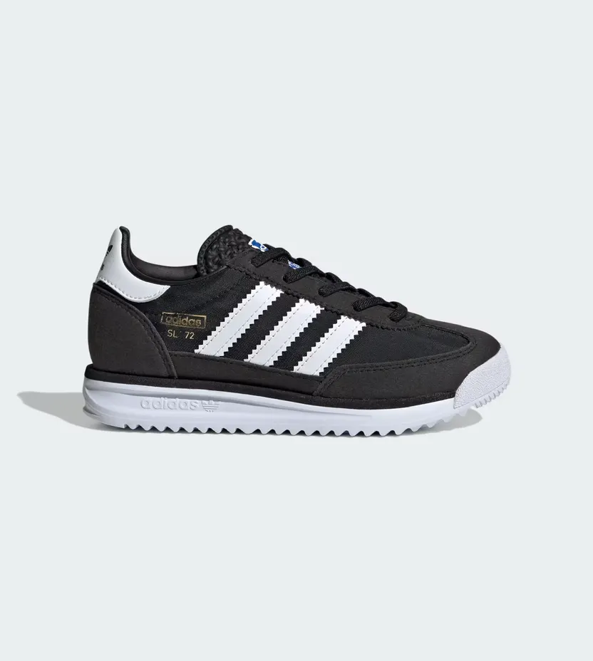 Adidas SL 72 RS Elastic Laces Kids Core Black / Cloud White / Blue (IH2982)