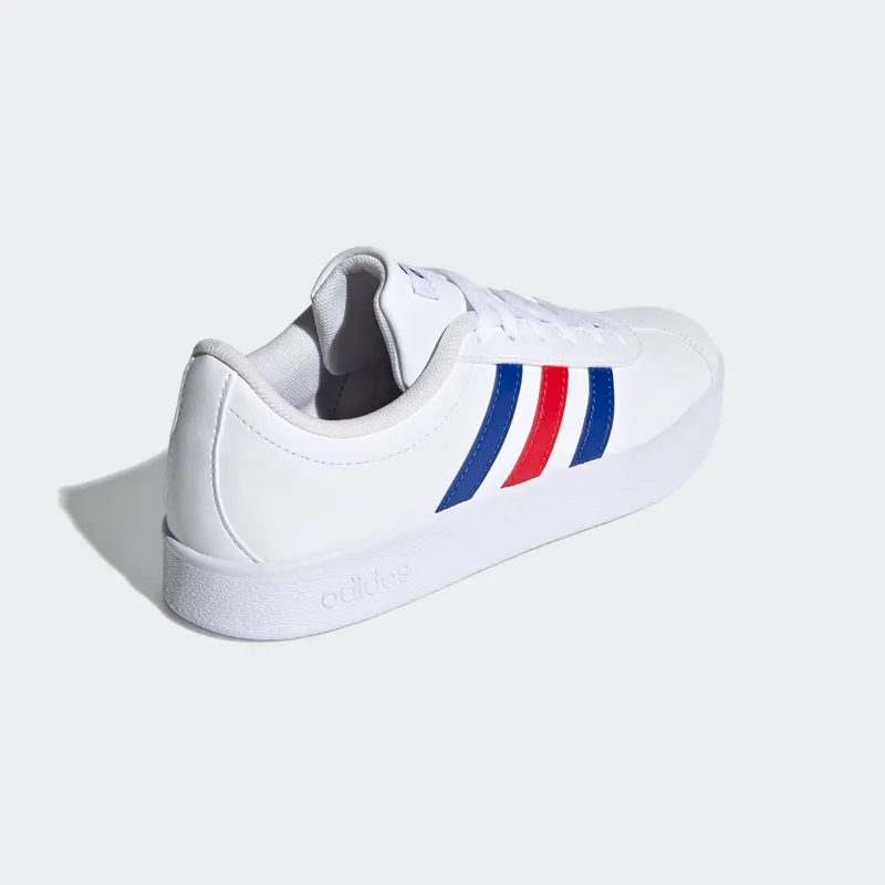 Adidas VL Court 2.0 Cloud White / Royal Blue / Vivid Red (FY7170)