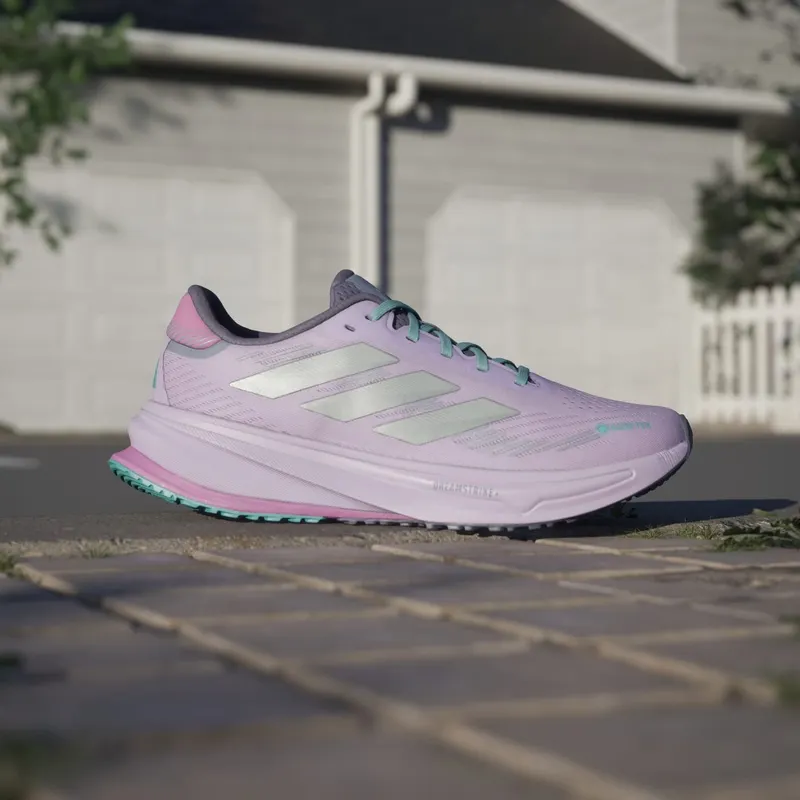 adidas Supernova Rise Gore-Tex Powder Plum Silver Metallic (JQ5486)