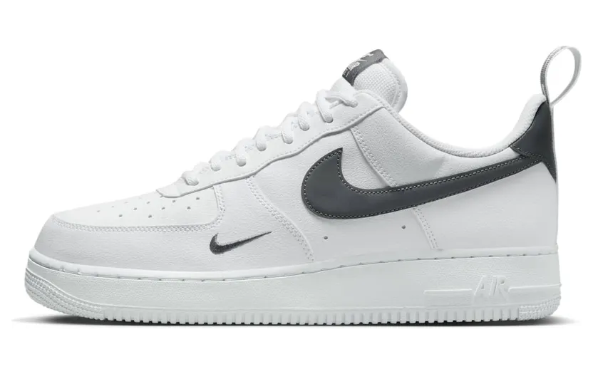 Nike Air Force 1 Low Heel Tab “White / Grey” (DX8967100)