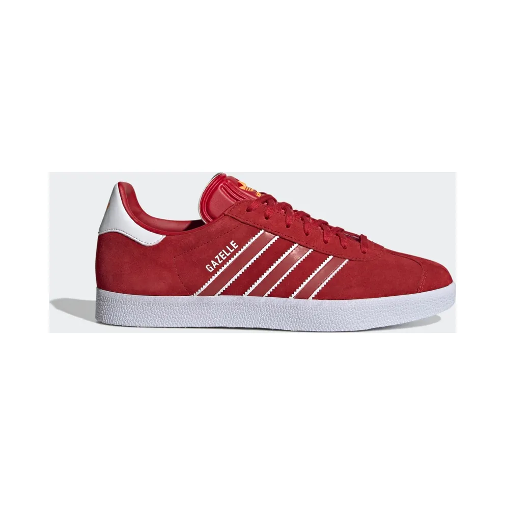 Adidas Gazelle Cloud White / Team Power Red / Team Colleg Gold (GX9880)