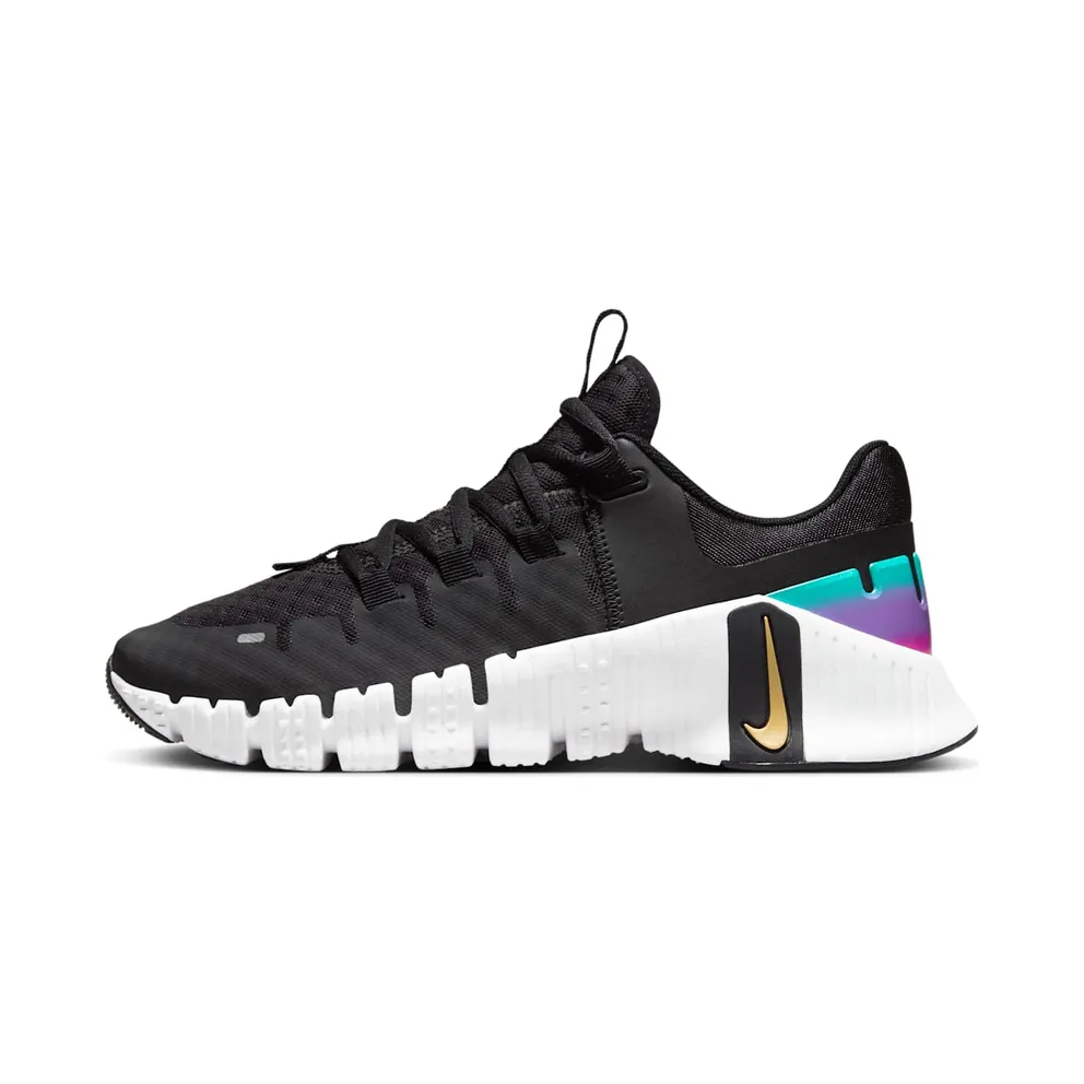 Nike Free Metcon 5 Black Fireberry Gold (FB7149-001)