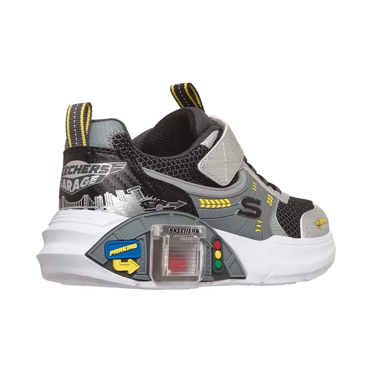 Skechers Garage Silver/Black (402150LSLBK)