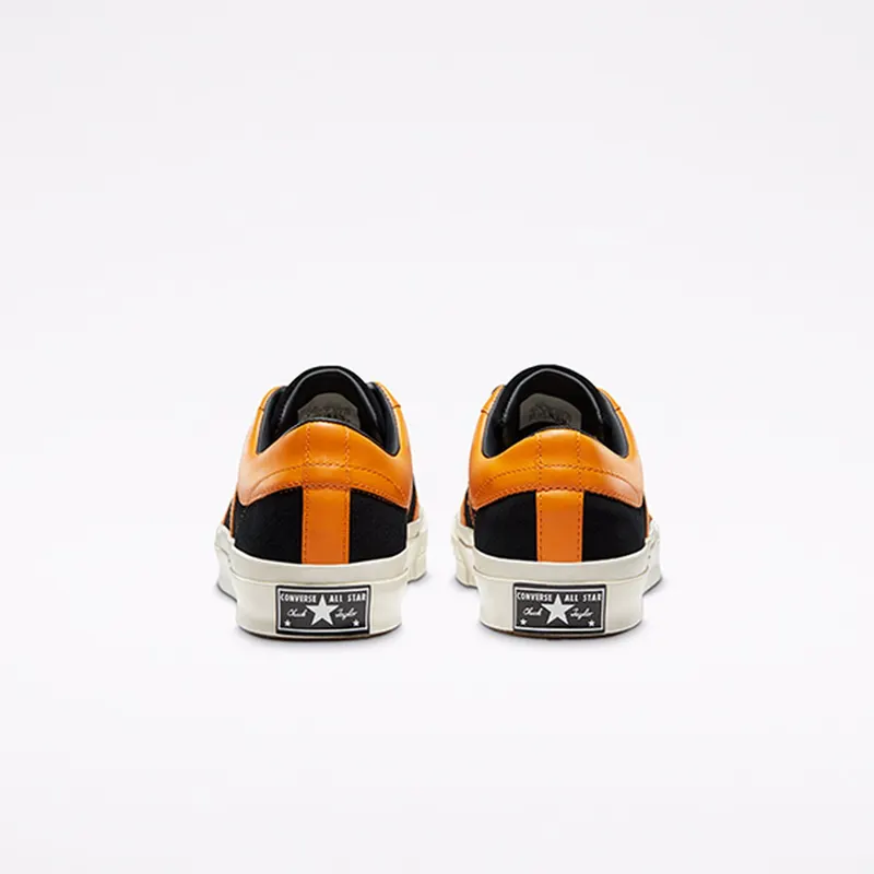 Converse One Star Academy Low Collegiate Suede Russet Orange Black/Russet Orange/Egret (167137C)