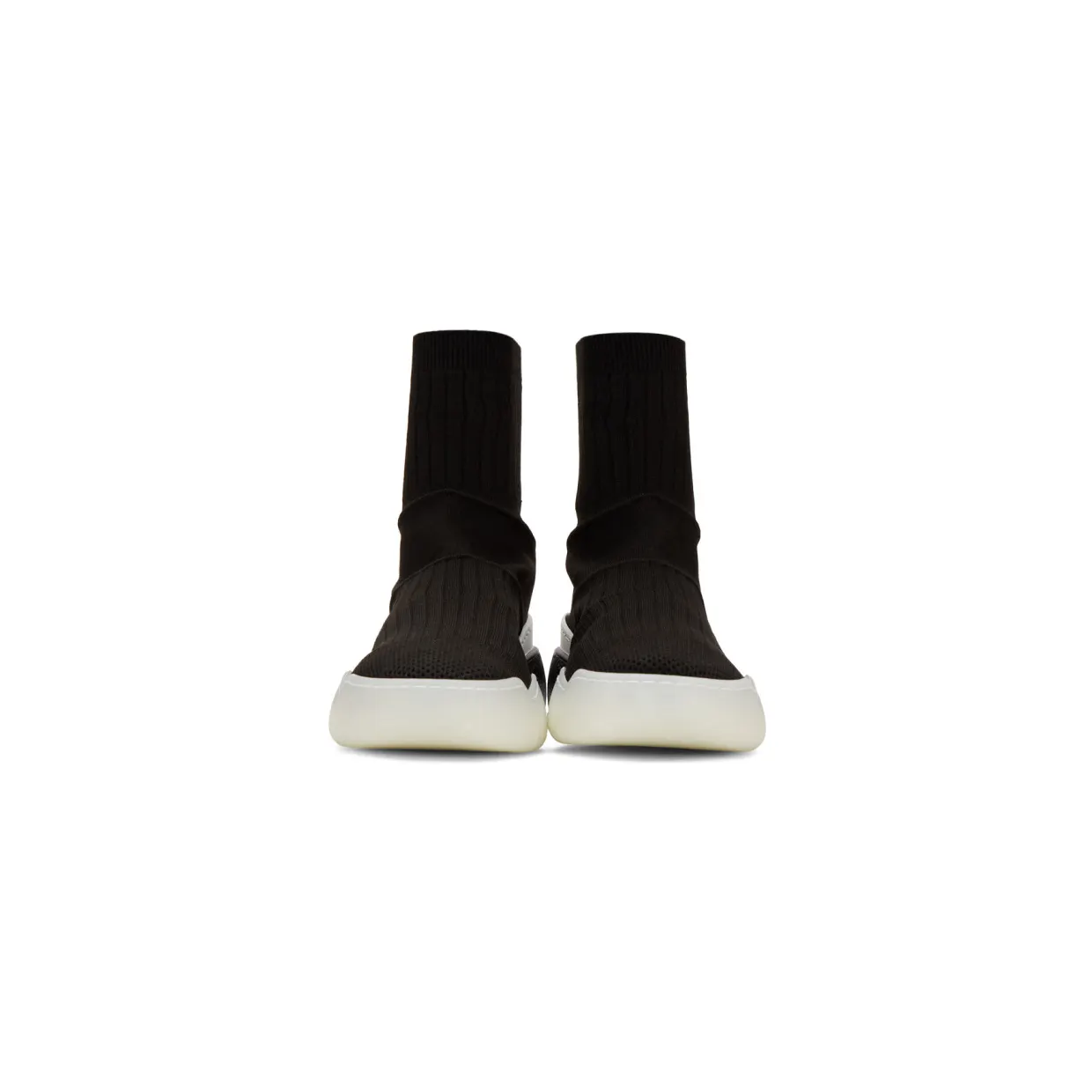 Stella McCartney Black Loop Sock Sneakers (531760 W1IW1) (2)