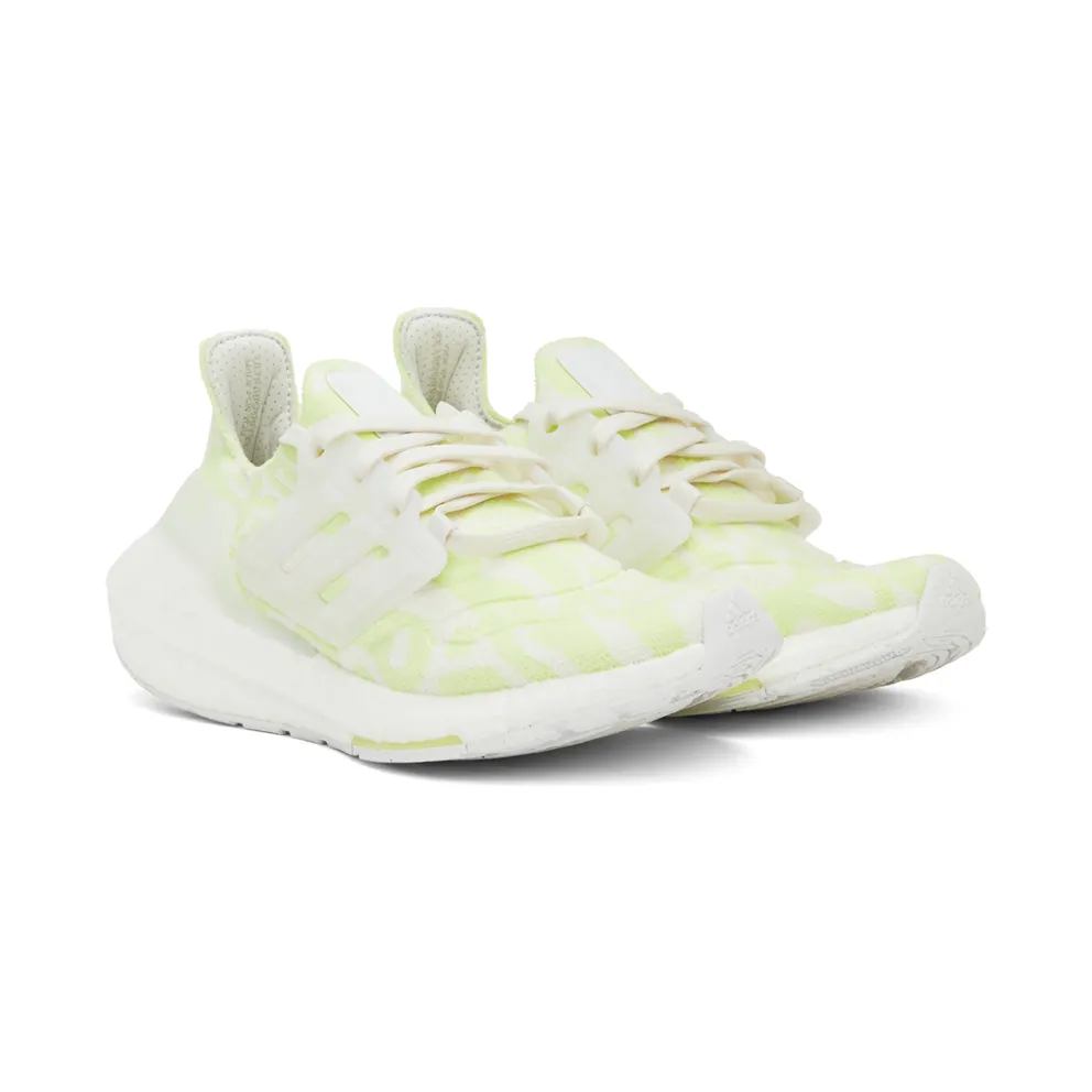 adidas ULTRABOOST 22 Shoes Non Dyed / Non Dyed / Almost Lime (GX6302)
